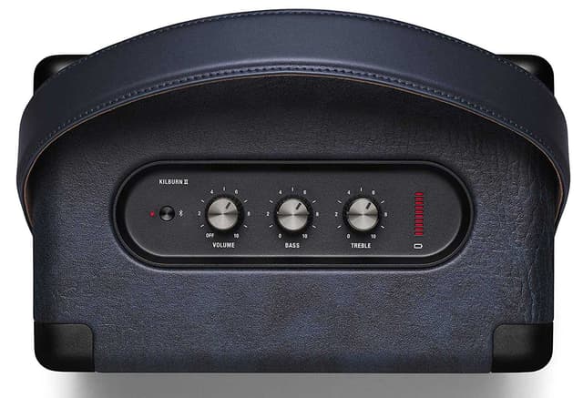 marshall kilburn ii wireless stereo speaker indigo
