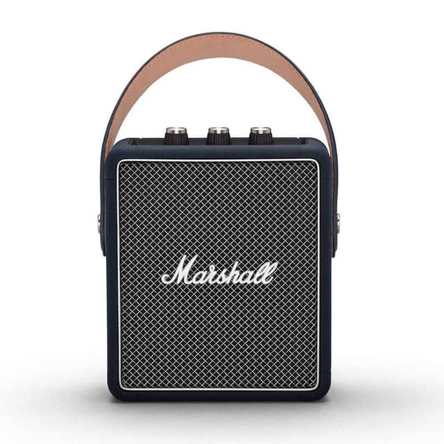 marshall stockwell 2 wireless stereo speaker indigo