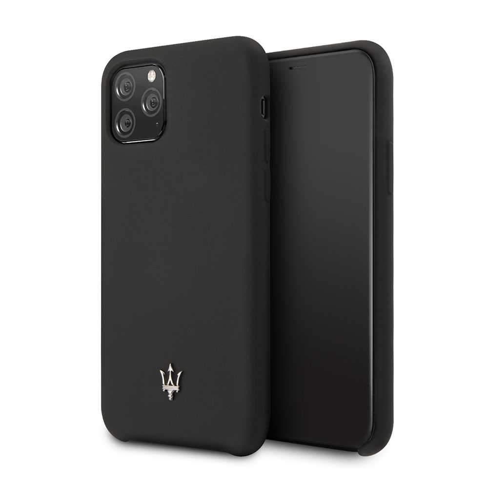 maserati silicone case for iphone 11 pro black