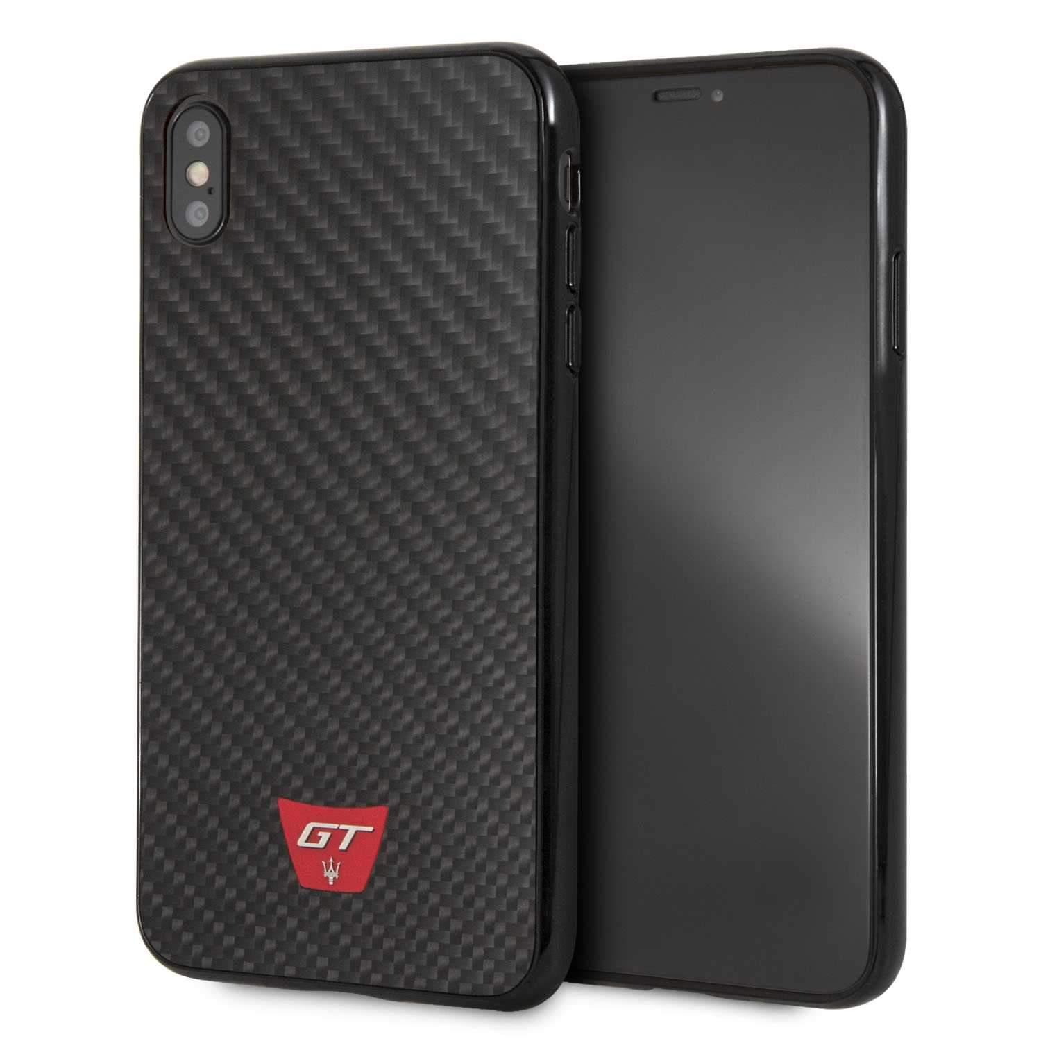 maserati gransport gt real carbon hard case for iphone xs max black