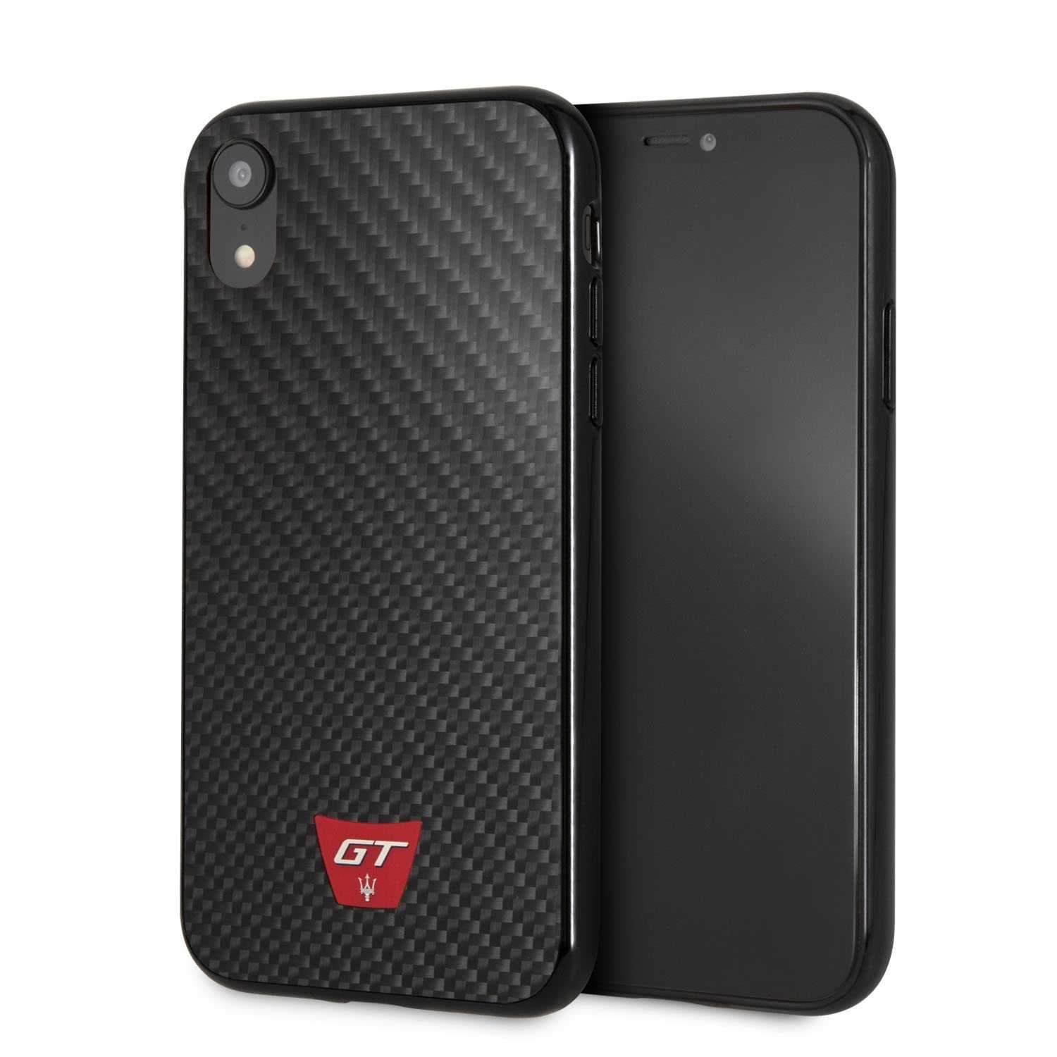 maserati gransport gt real carbon hard case for iphone xr black