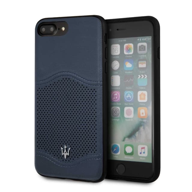 كفر iPhone 8 Plus / 7 Plus من Maserati - كحلي - 325227