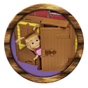 لعبة بيت ماشا القابل للطي  من طابقين SIMBA - Masha House, 2 Floors