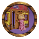 لعبة بيت ماشا القابل للطي  من طابقين SIMBA - Masha House, 2 Floors
