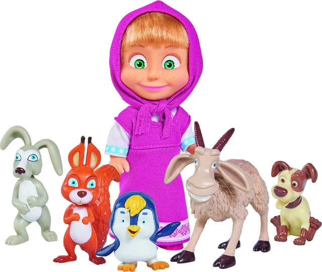 MASHA &amp; THE BEAR masha and her animal friends