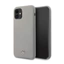 Mercedes-Benz Liquid Silicone Case For Iphone 11 - Gray