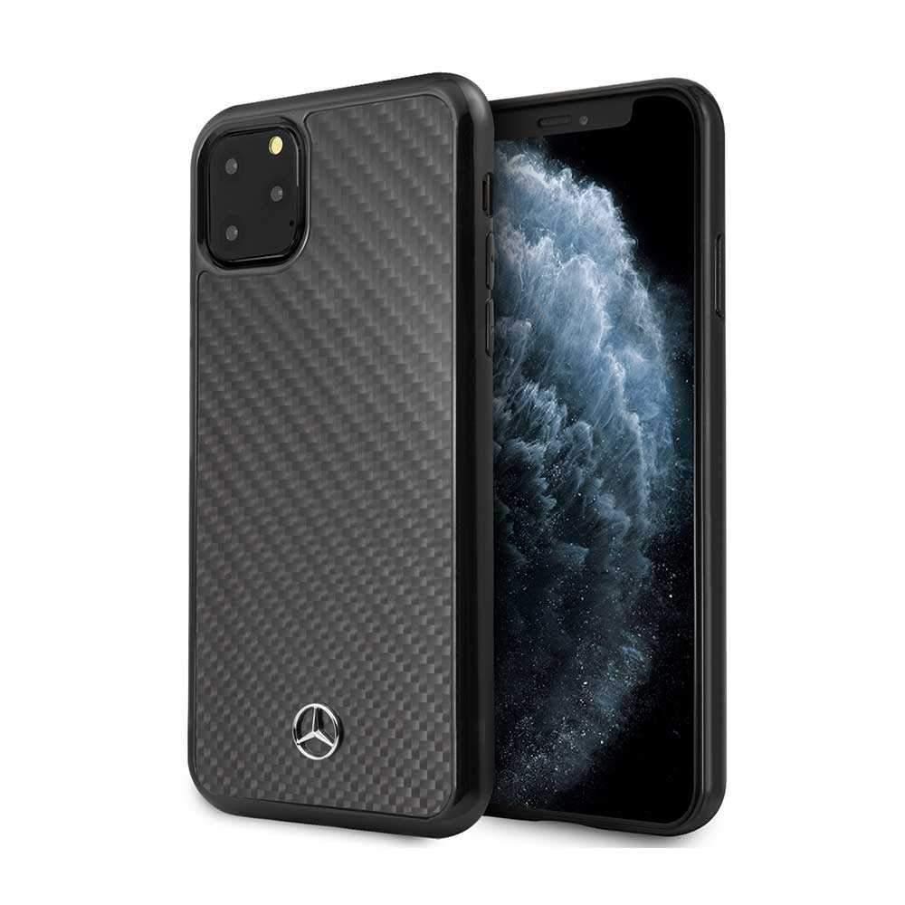 Mercedes-Benz mercedes benz dynamic real carbon fiber hard case for iphone 11 pro black