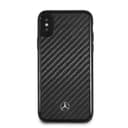 Mercedes-Benz mercedes benz real carbon fiber hard case for iphone x black