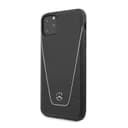 Mercedes-Benz mercedes quilted smooth leather for iphone 11 pro max black