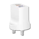 Mili Dolphin Pro Uk Travel Charger 3.0 With Micro Usb Cable - White