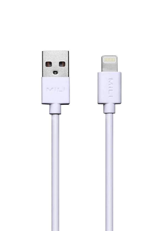 Mili Smart 4.8 W/ Lightning Cable - White