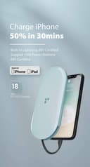 mipow power cube x3 10 000 blue