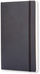 دفتر ملاحظات غير مسطر Moleskine - Classic Plain Paper Notebook - Soft Cover - A5 - 192 صفحة / أسود