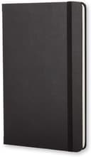 moleskine classic ruled paper notebook hard cover and elastic closure journal color black size pocket 9 x 14 a6 192 pages