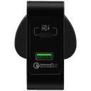 مقبس شحن 2-PORT FAST CHARGING ADAPTOR USB-C PD+QC3.0 MOMAX - أسود - 335617