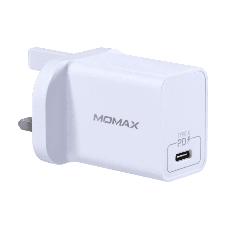 مقبس 1-PORT TYPE-C CHARGER MOMAX - أبيض