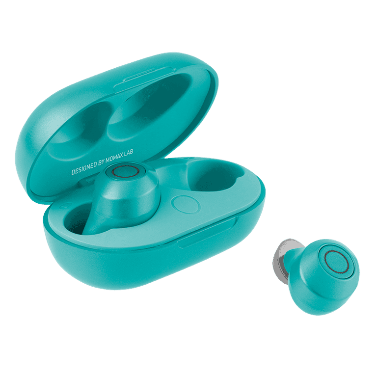 momax pills true wireless bluetooth earbuds blue