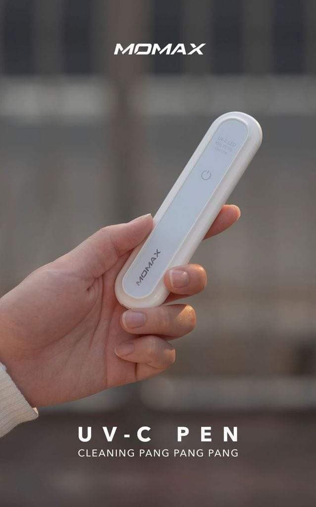 momax uv pen portable sanitizer white