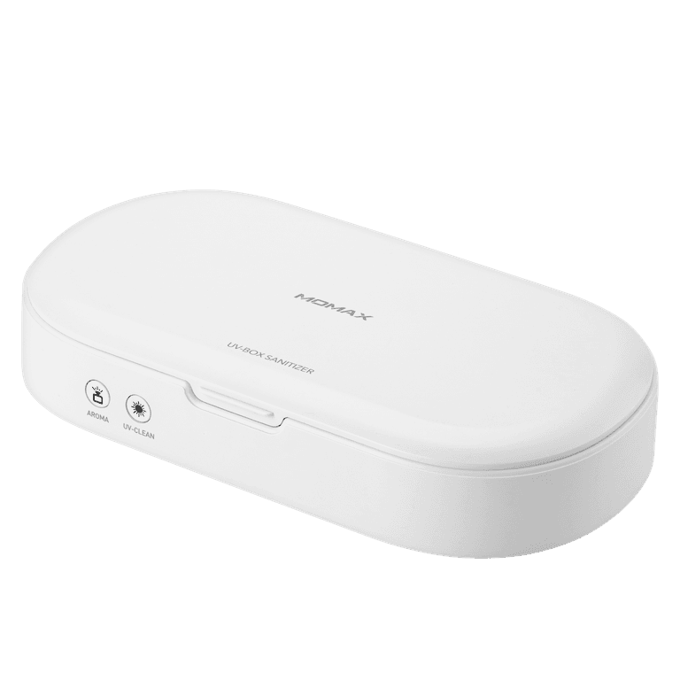 momax uv box sanitizer white