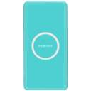 باور بانك خارجي Q.POWER 5000mAh SLIM WIRELESS MOMAX - أزرق - 335573