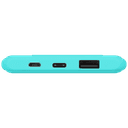 باور بانك خارجي Q.POWER 5000mAh SLIM WIRELESS MOMAX - أزرق - 62837