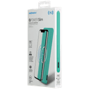 باور بانك خارجي Q.POWER 5000mAh SLIM WIRELESS MOMAX - أزرق - 62838