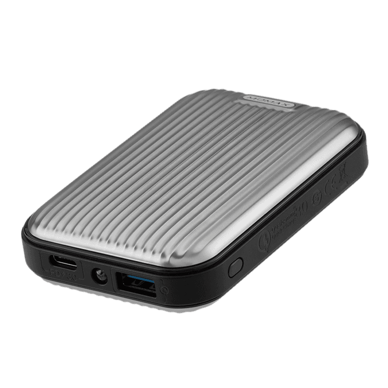 momax ipower go pd18w qc3 0 mini 5 external battery pack 10000mah silver