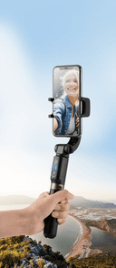 momax selfie hero smartphone gimbal 1 axis stabilizer with tripod balck