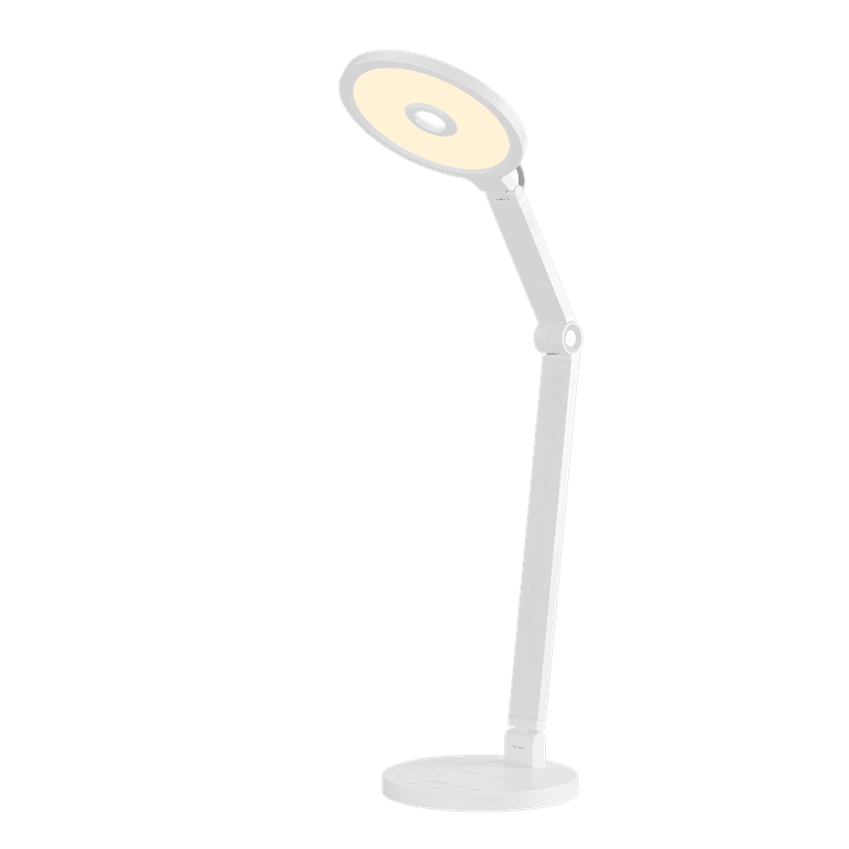 مصباح مكتب مع شاحن لاسلكي موماكس SMART IOT DESK LAMP WITH WIRELESS CHARGING MOMAX - أبيض