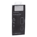 momax q mouse pad with built in fast wireless charger black