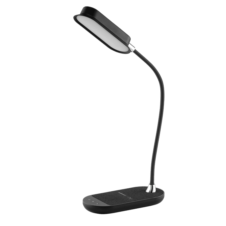 momax q led flex 10w wireless charging lamp black