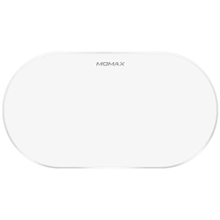 momax q pad dual pro quad coil fast wireless charger white