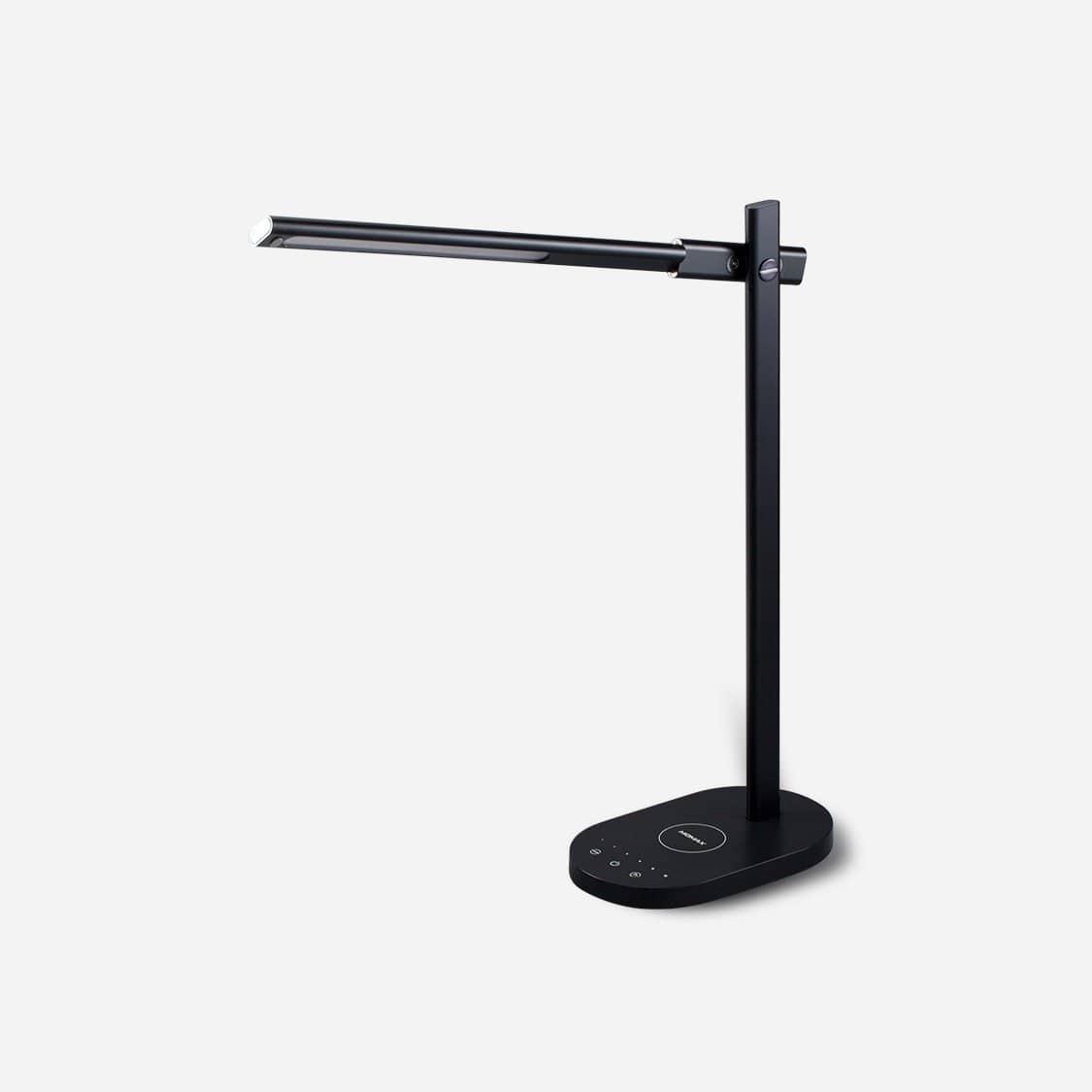 momax q led wireless charging lamp black