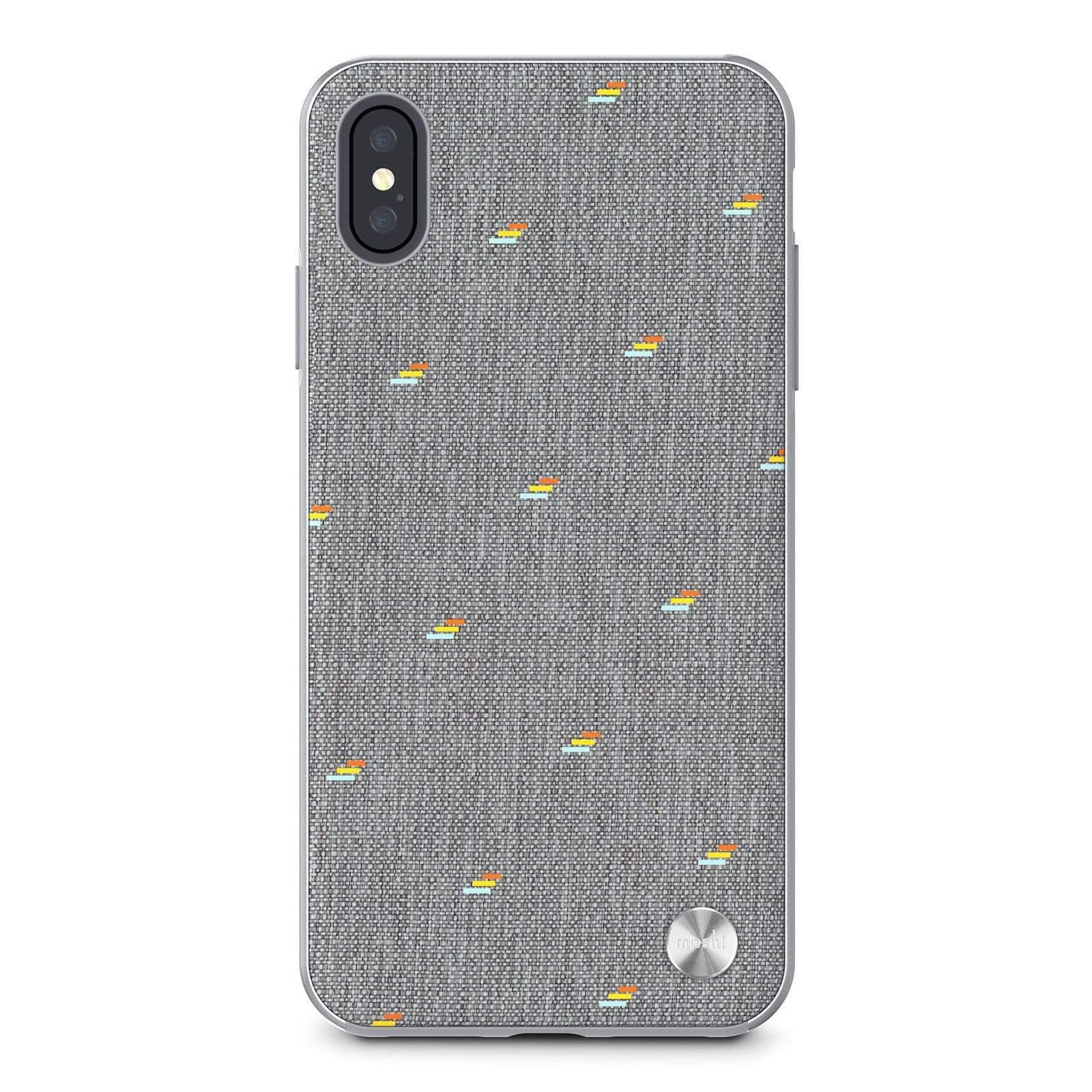 كفر ايفون ( يدعم Magsafe ) - فضي MOSHI Vesta - Gray for iPhone XS Max