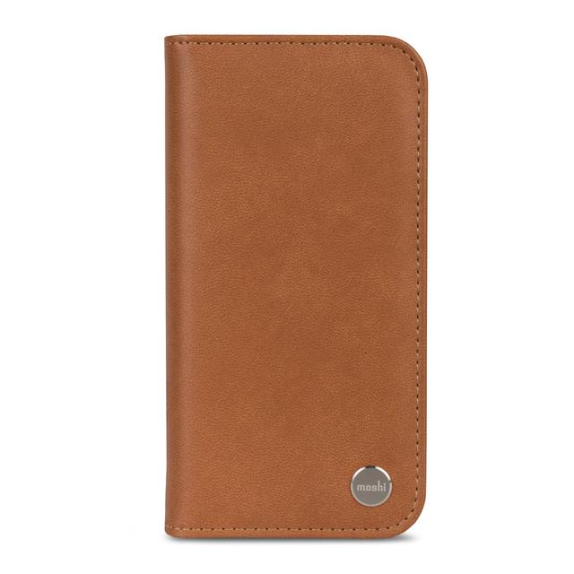 كفر ايفون ( يدعم Magsafe ) - بني MOSHI -  Overture Caramel Brown - for iPhone XS/X - SW1hZ2U6MzMzNjA=