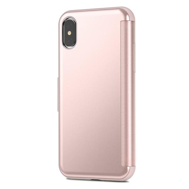 كفر موبايل ( يدعم Magsafe ) - وردي MOSHI  -  Stealthcover Champagne Pink for iPhone XS/X - SW1hZ2U6MzY1OTM=