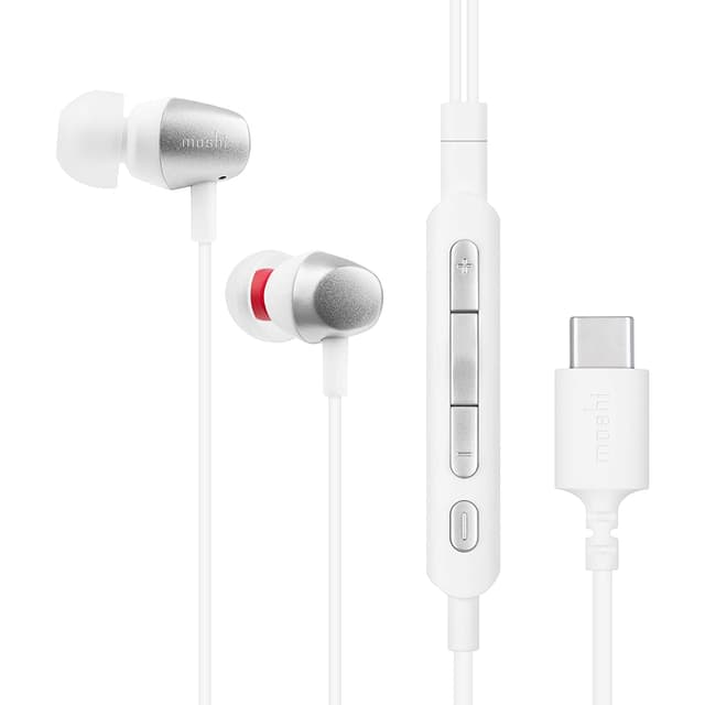 سماعات اذن (Type-C ) - ابيض Moshi - Mythro C USB Type-C Earphones