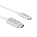 وصلة تلفزيون للجوال 2 متر بدقة 4 أبيض موشي Moshi USB Type C to HDMI 2M 4K Adapter Cable
