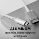 وصلة تلفزيون للجوال 2 متر بدقة 4 أبيض موشي Moshi USB Type C to HDMI 2M 4K Adapter Cable