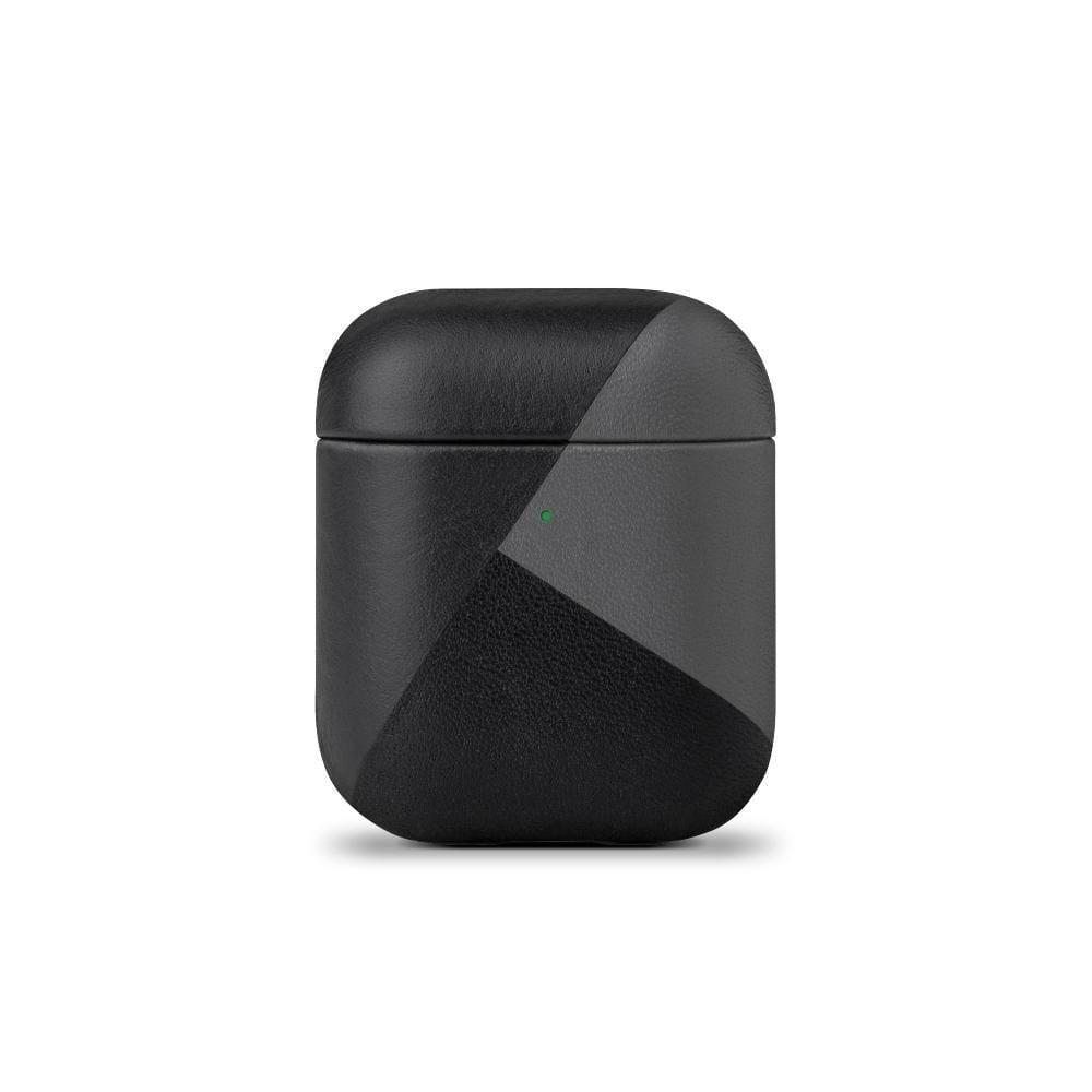native union marquetry case for airpods black