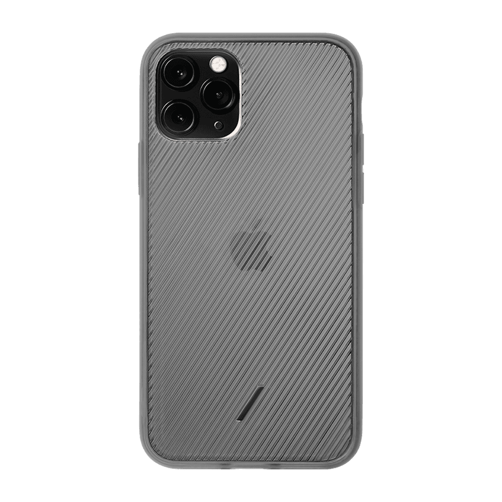 native union clic view case for iphone 11 pro smoke