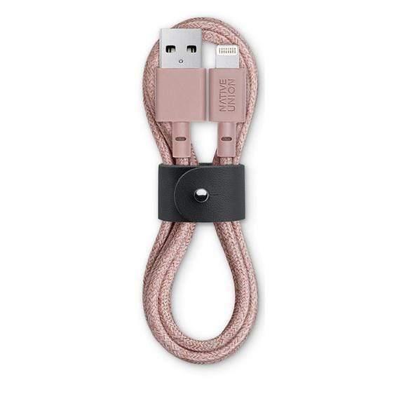 native union belt 1 2 m lighting cable rose