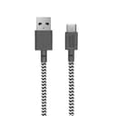 كابل Native Union Belt Cable-C-Hdmi-Zebra  - 3 أمتار