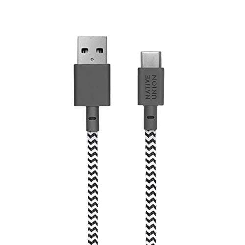كابل Native Union Belt Cable-C-Hdmi-Zebra  - 3 أمتار