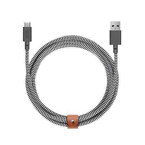 كابل Native Union Belt Cable-C-Hdmi-Zebra  - 3 أمتار