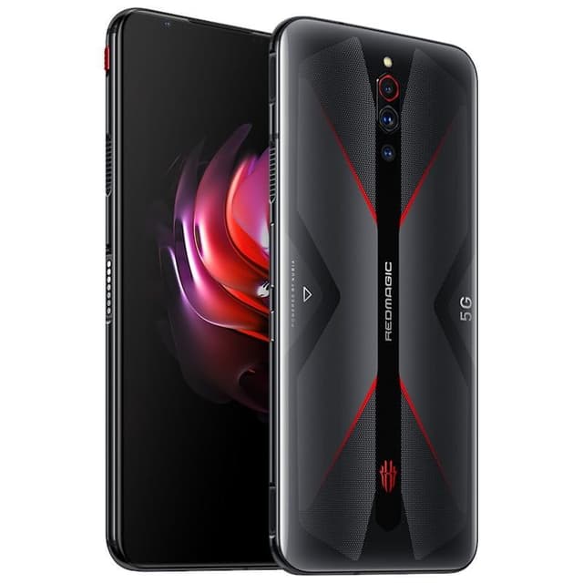 هاتف الألعاب 5G اسود Nubia RedMagic 5G – رامات 12 جيجا – 128 جيجا تخزين