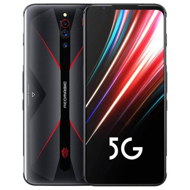 هاتف الألعاب 5G اسود Nubia RedMagic 5G – رامات 12 جيجا – 128 جيجا تخزين
