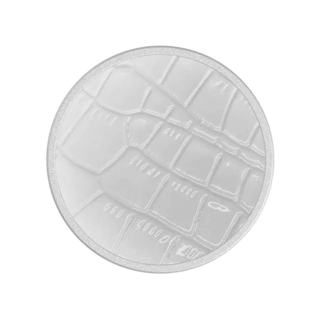 nuckees stand and grip vegan croc white