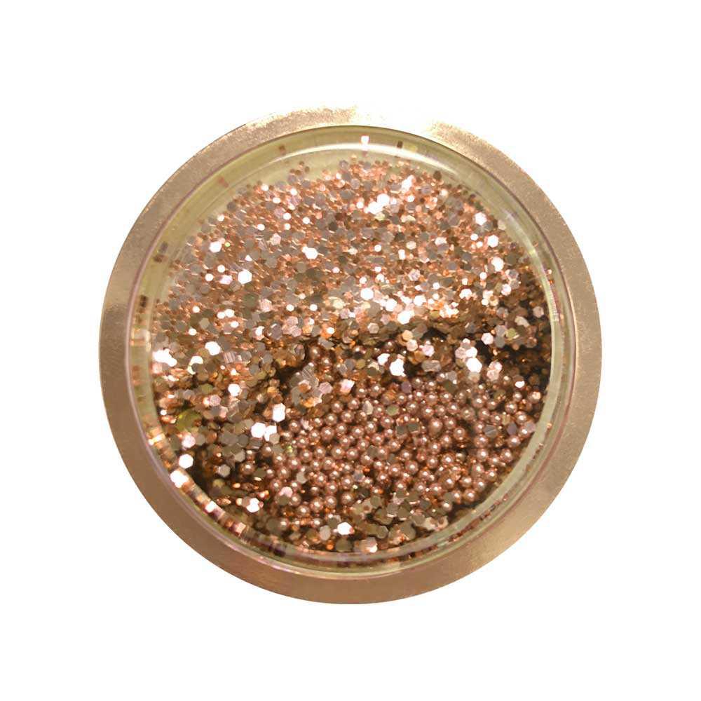 nuckees stand and grip liquid glitter gold