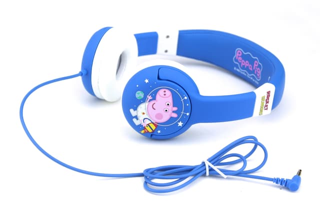 سماعات رأس سلكية OTL Peppa OnEar Wired Headphone – أزرق غامق - 69914